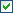 Image showing the icon for the Check Box in the control toolbox